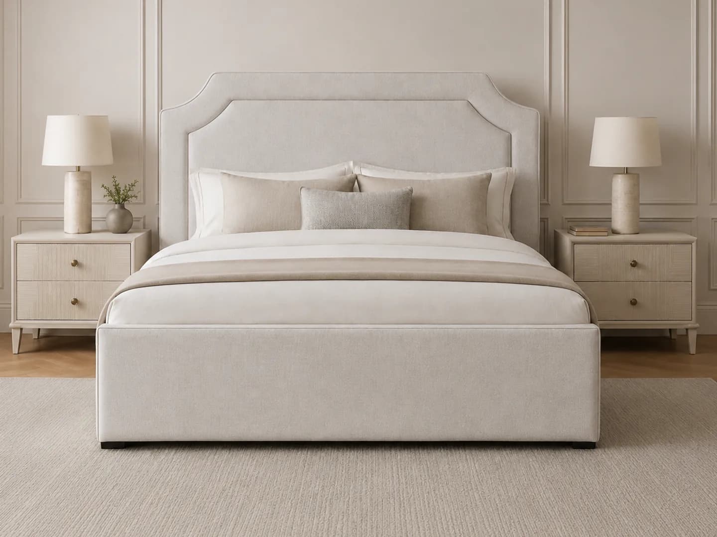 Bowral upholstered bed