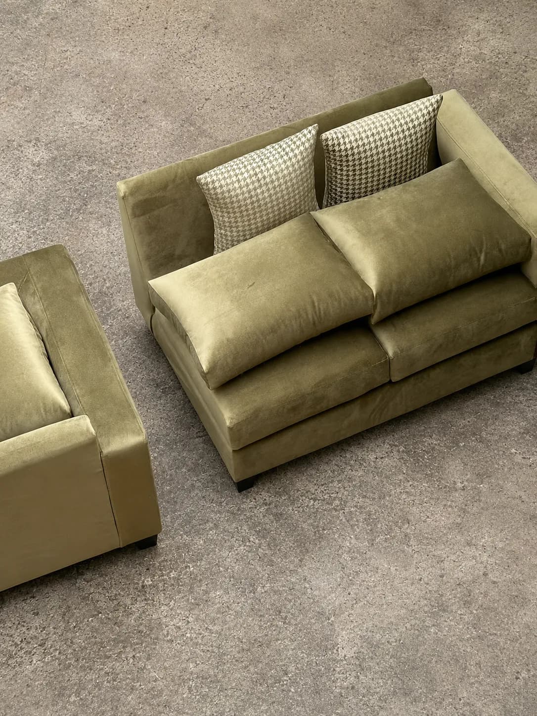 Custom commercial upholstered seating