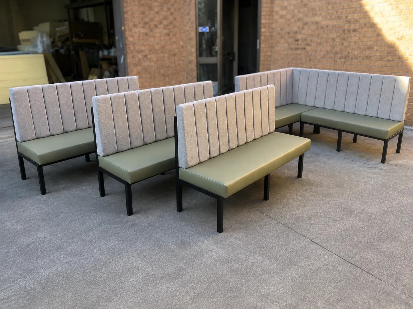 Commercial seating manufactured in Sydney