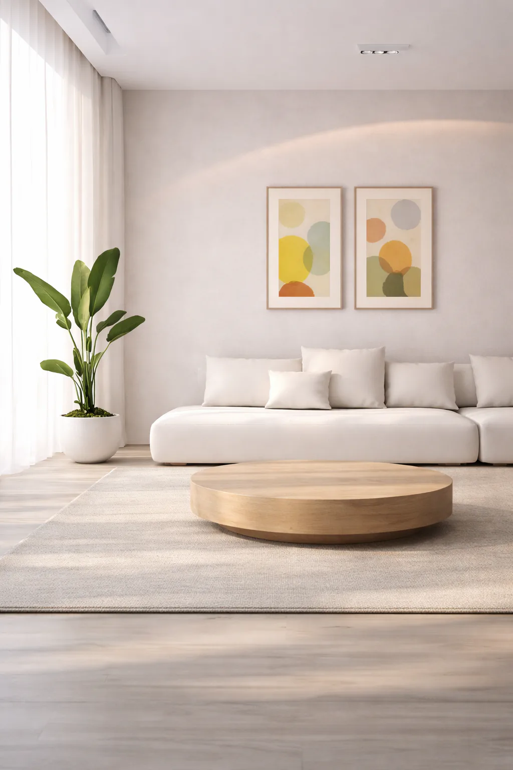 Custom low floor seating